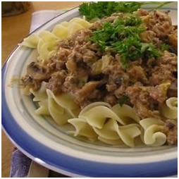 Ground Beef Stroganoff Ground Beef Stroganoff