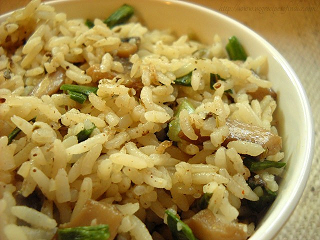 Mushroom Rice