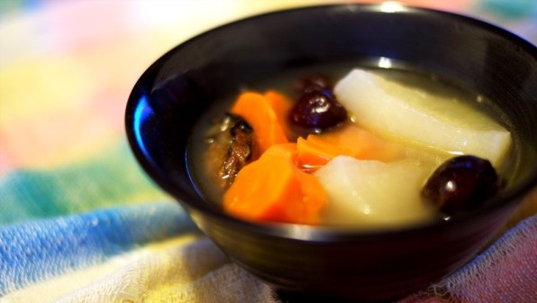 Radish and Carrot Soup