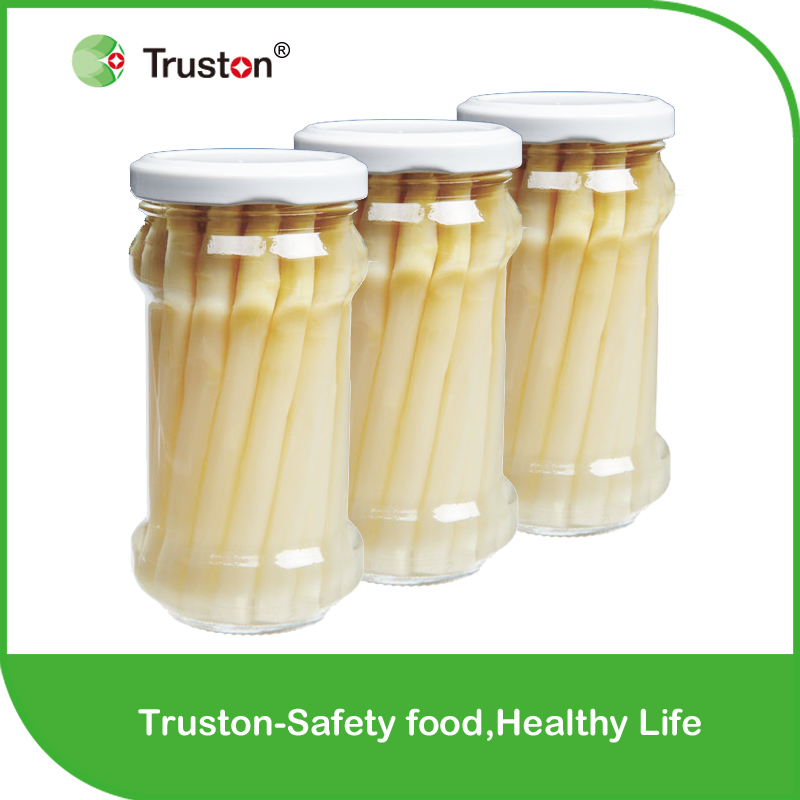 White asparagus in jar 370ml/17cm,212ml/11cm and IQF asparagus cuts has stocks